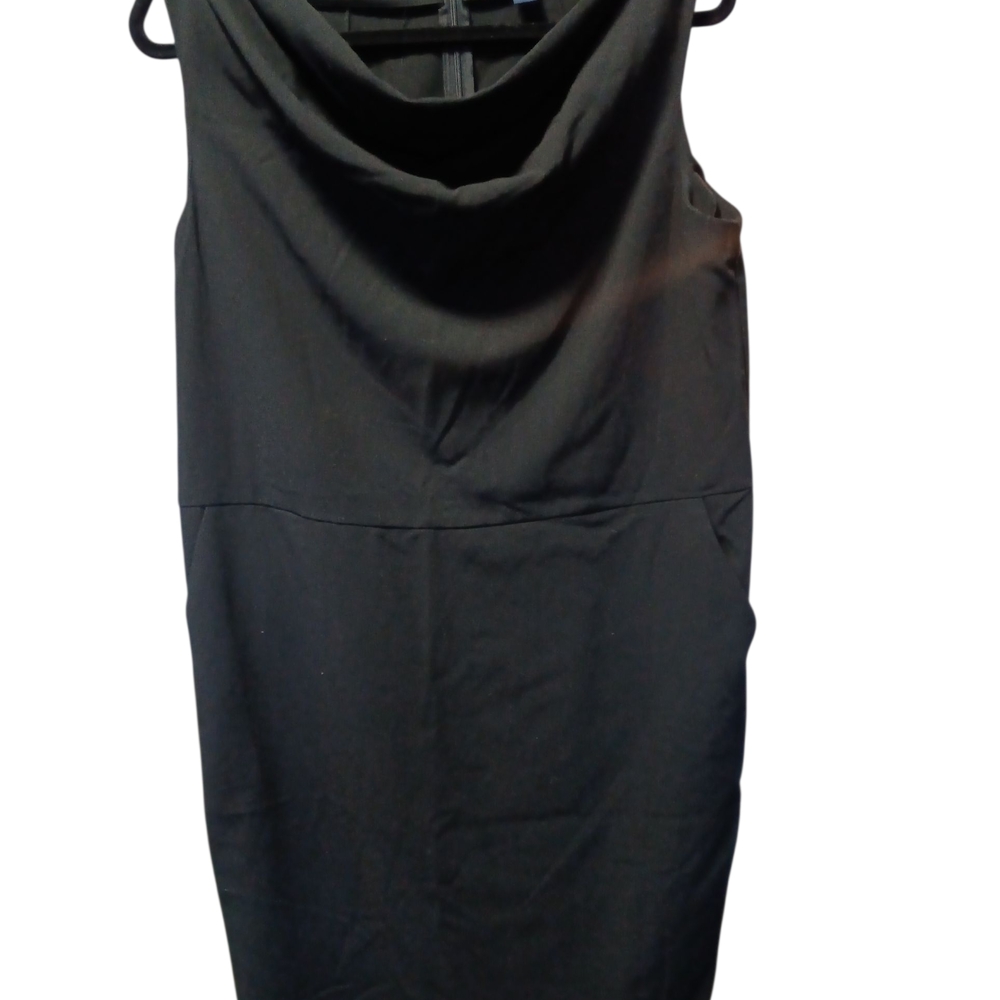 Elegant Black Sleeveless Dress Wi